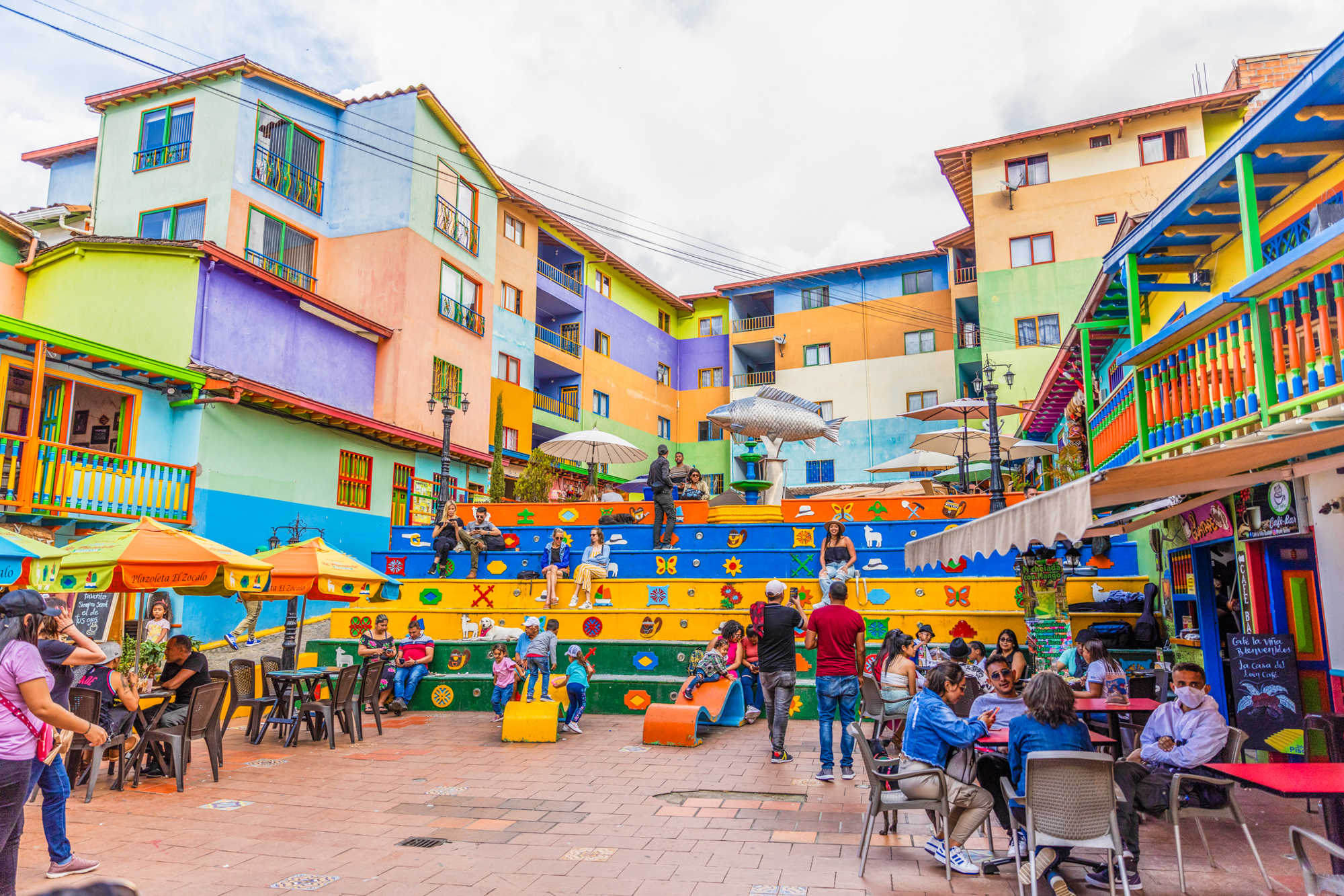 People on the street