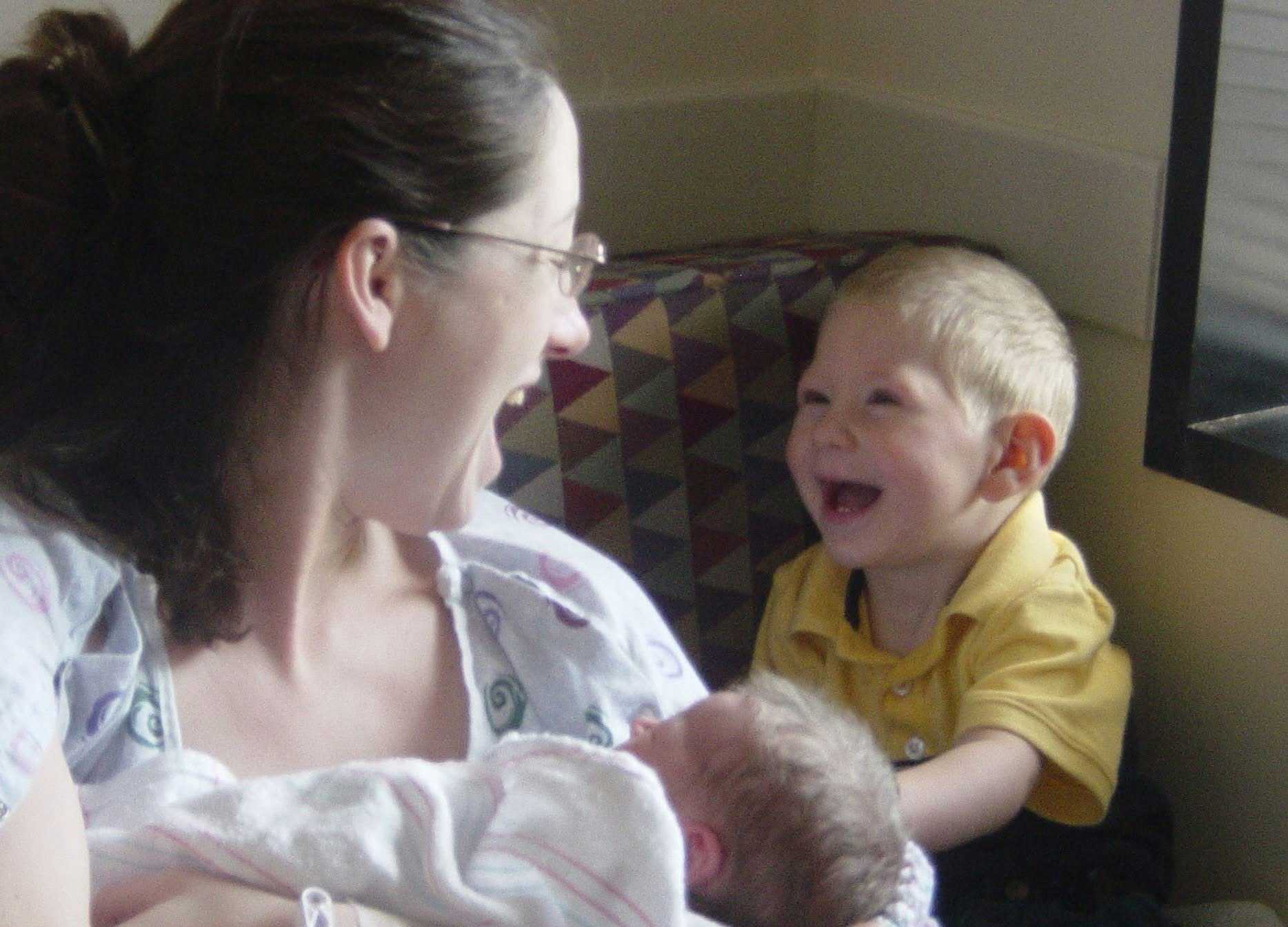 Michael who has celebral palsy sees his sister for