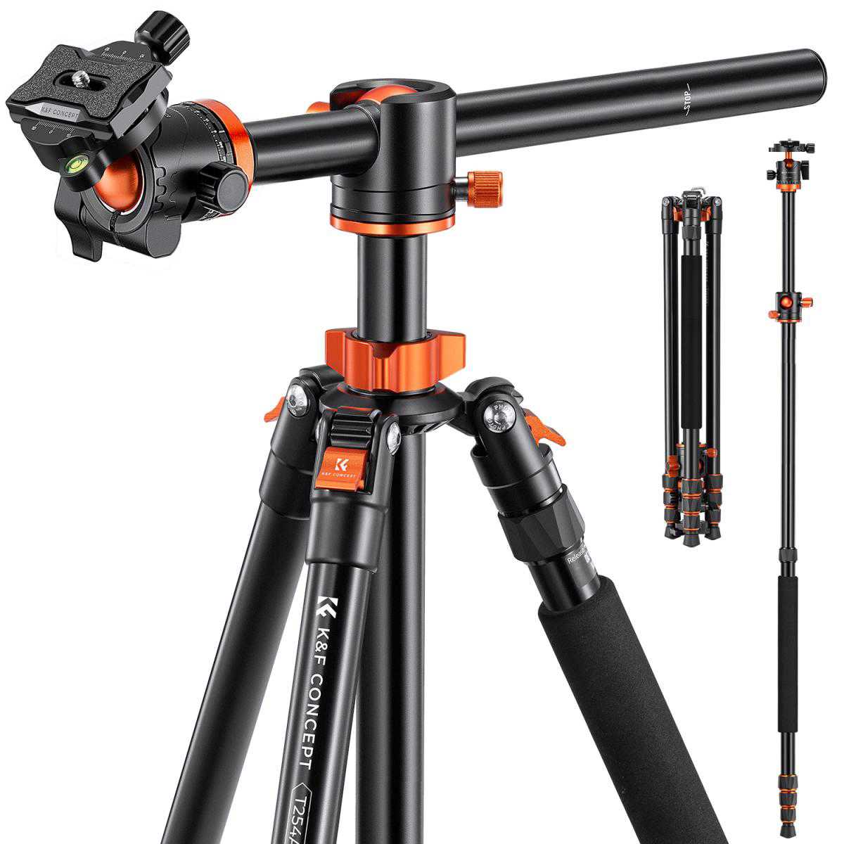 K&F Concept SA254T1 lightweight compact tripod