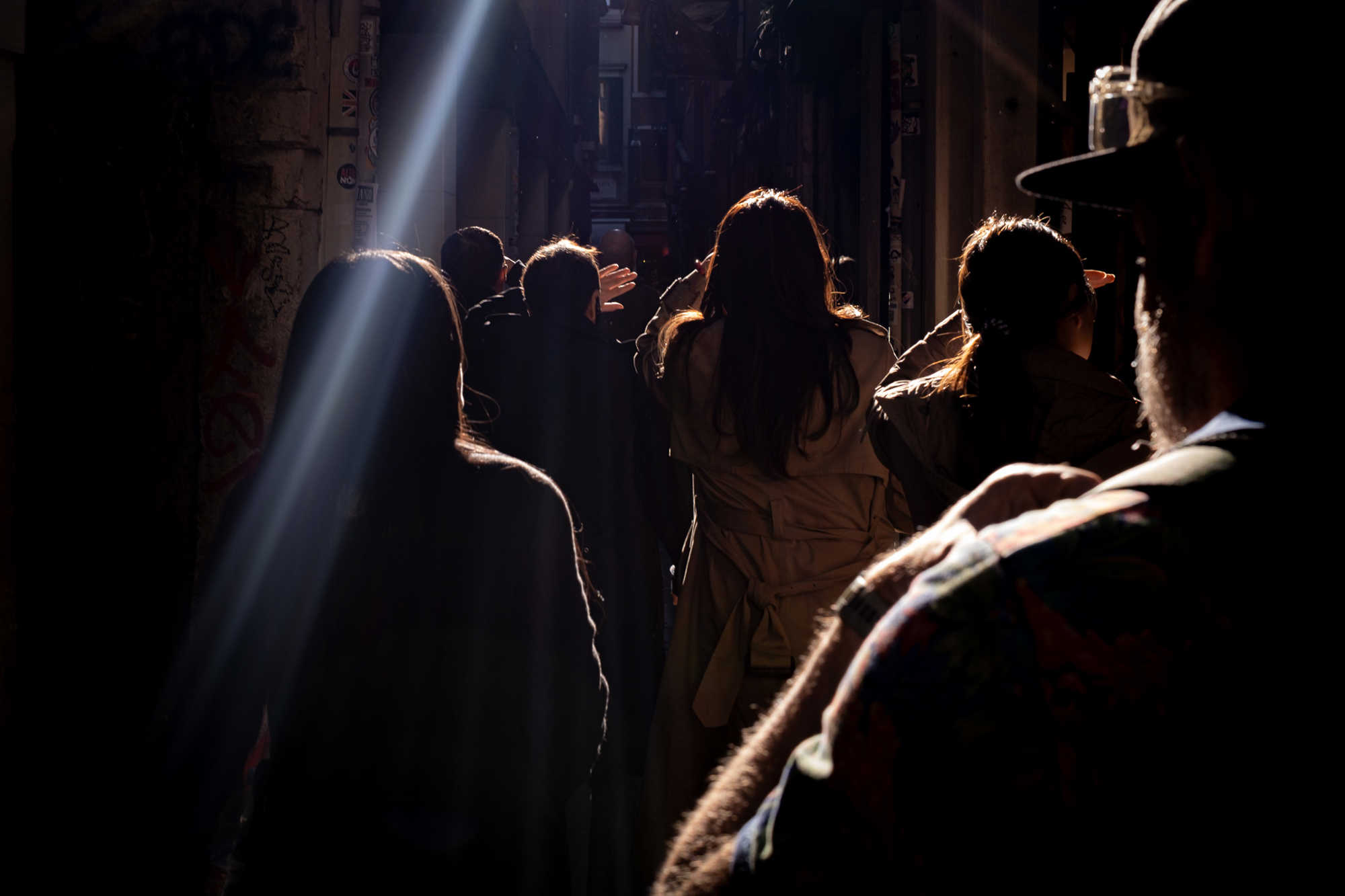 A ray of light