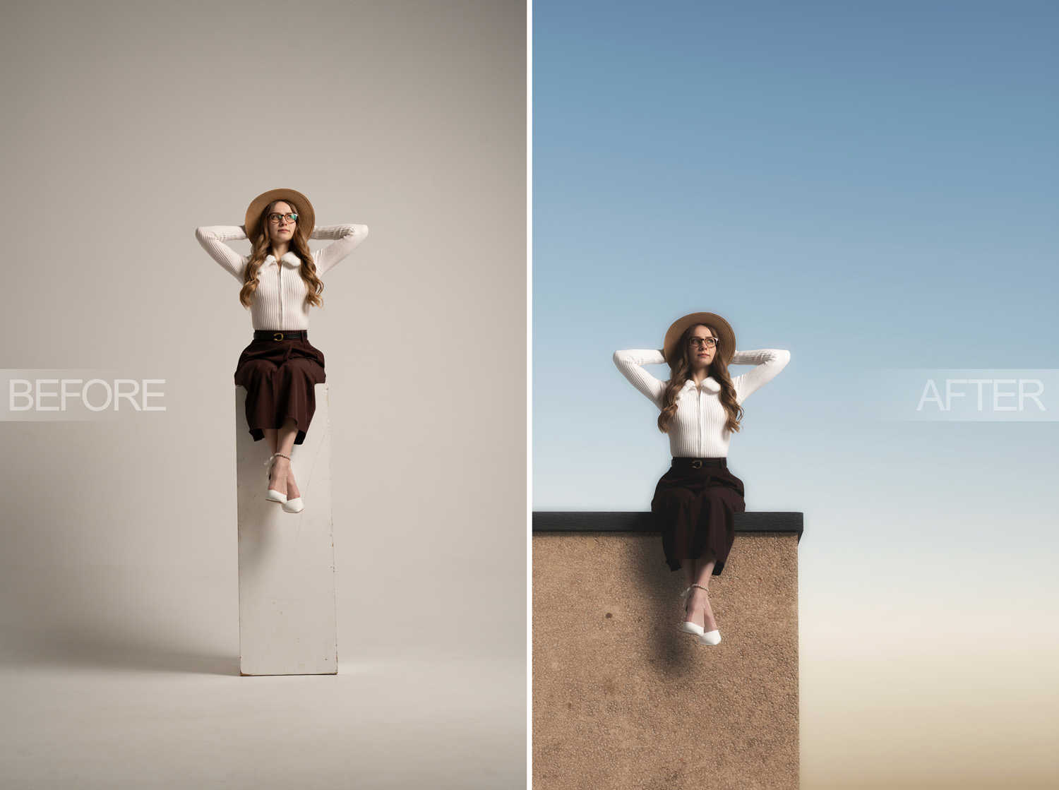 Before and after conceptual editing by Andrey Sobolev