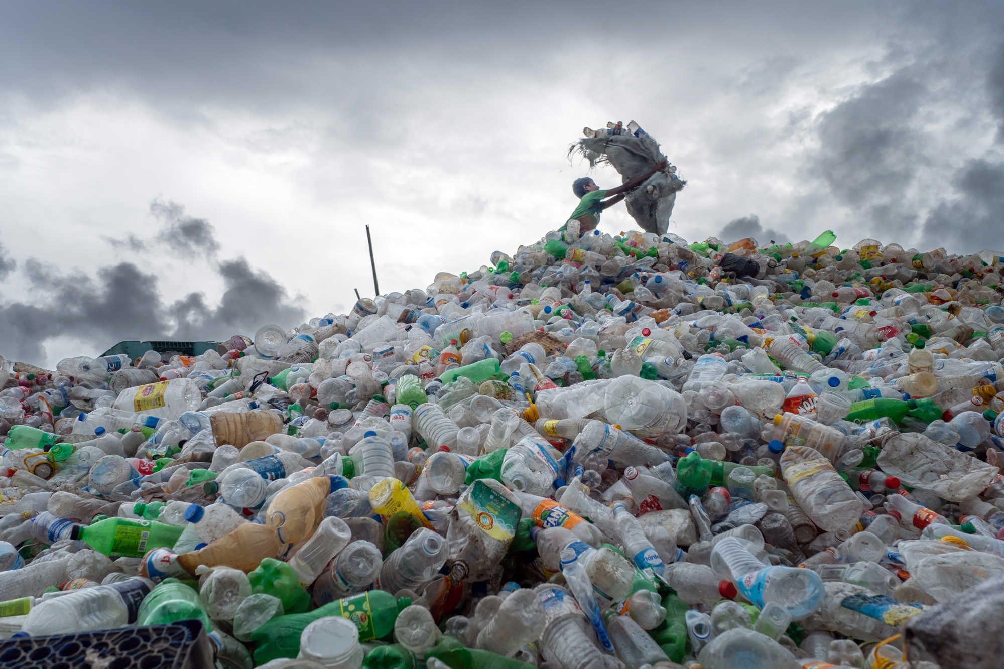 Harvesting Plastic from the Mountains We Create.