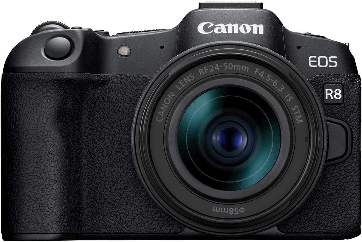 Canon EOS R8 lightweight full frame mirrorless camera