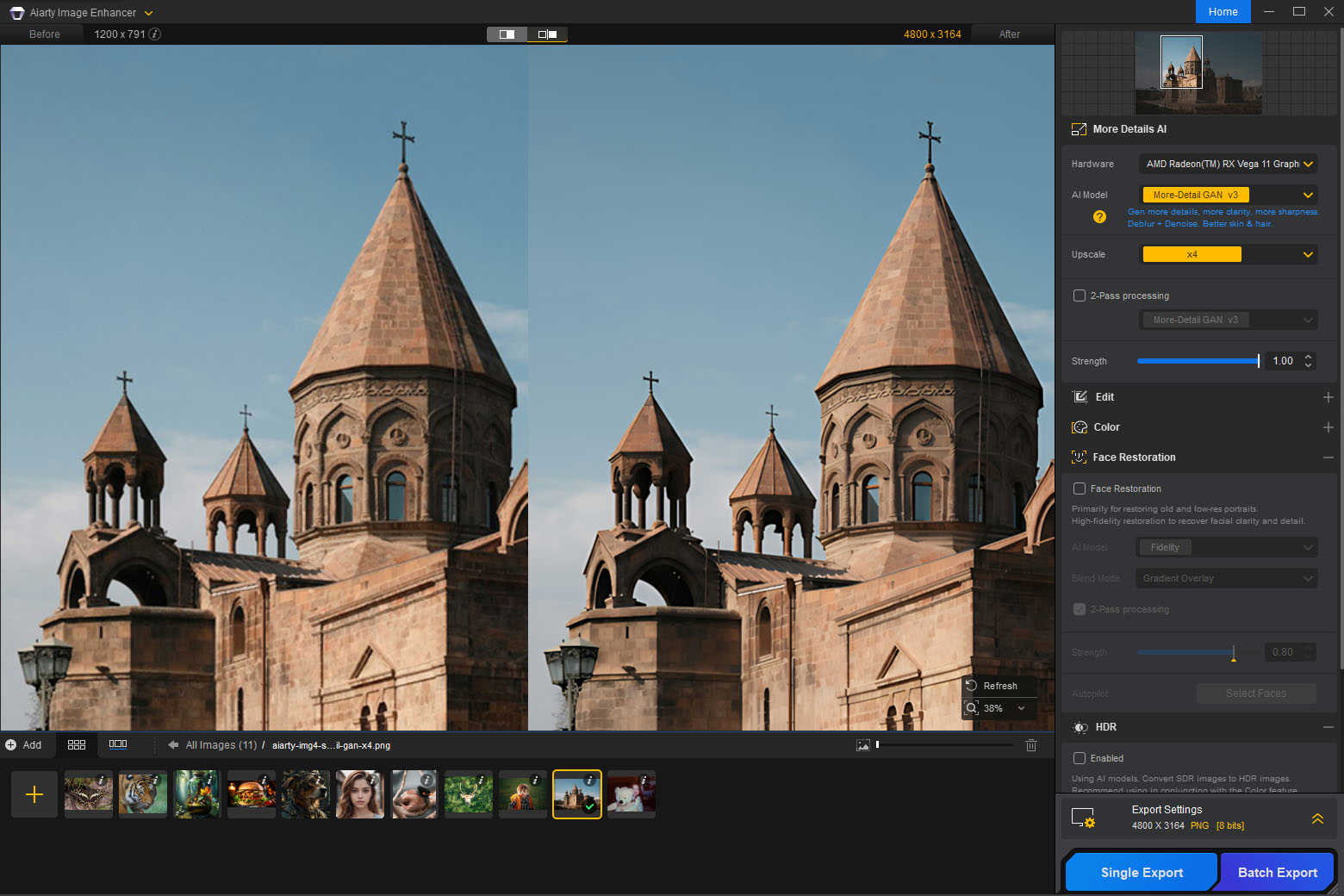 Aiarty Image Enhancer image upscaling