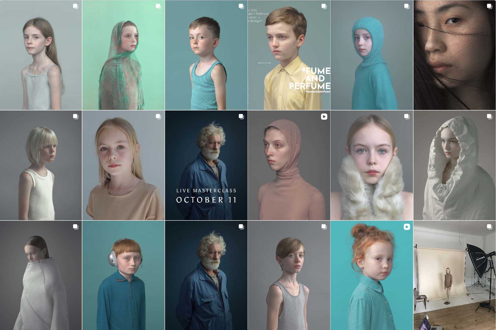 Painterly portrait photography by Marek Würfl