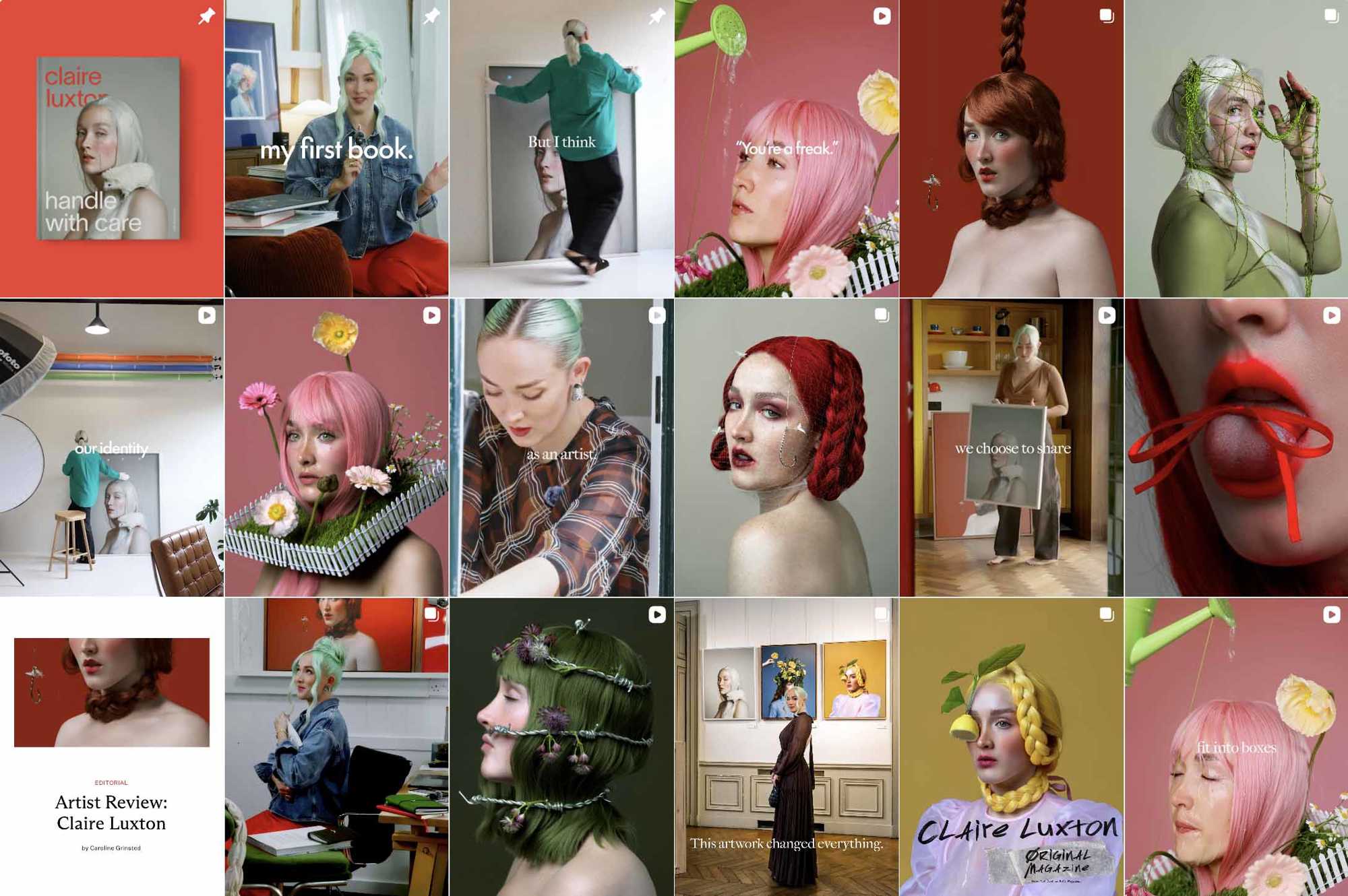 Surreal fine art portrait by Claire Luxton