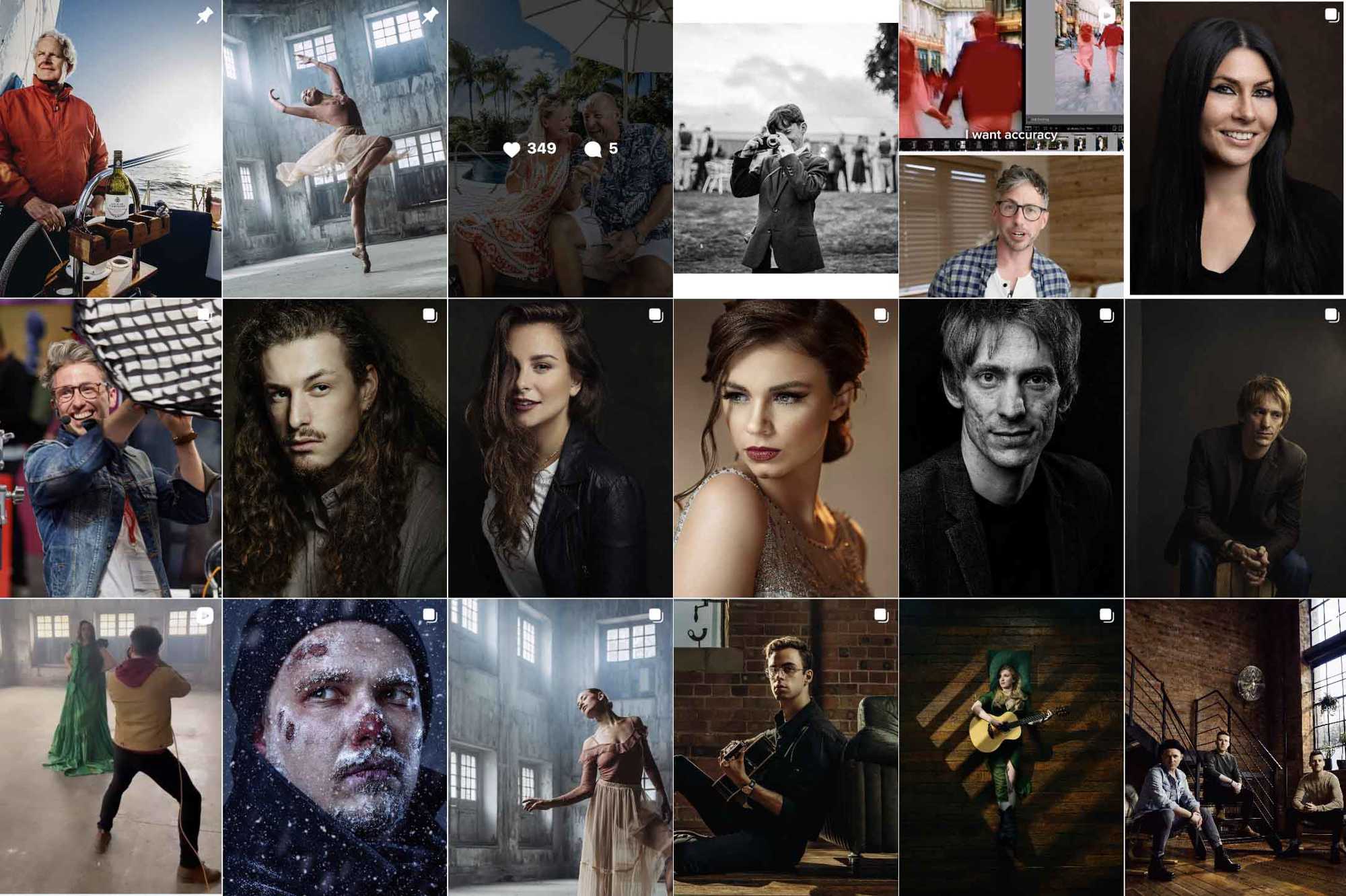 Cinematic portrait photography by Tommy Reynolds