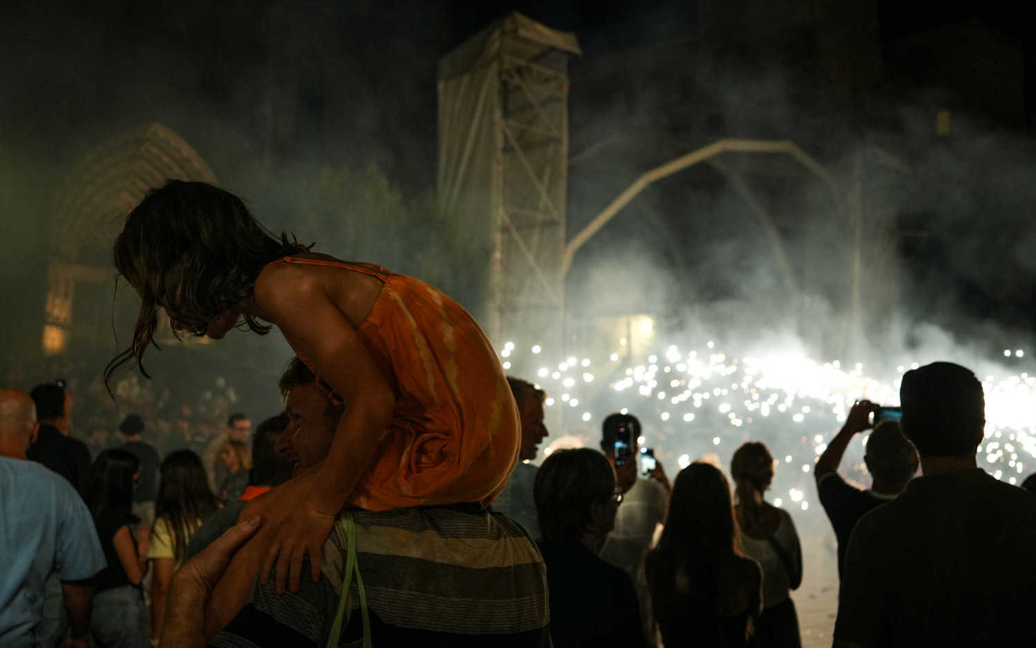 Correfoc de la Mercè festival in Barcelona by Mark Tytell