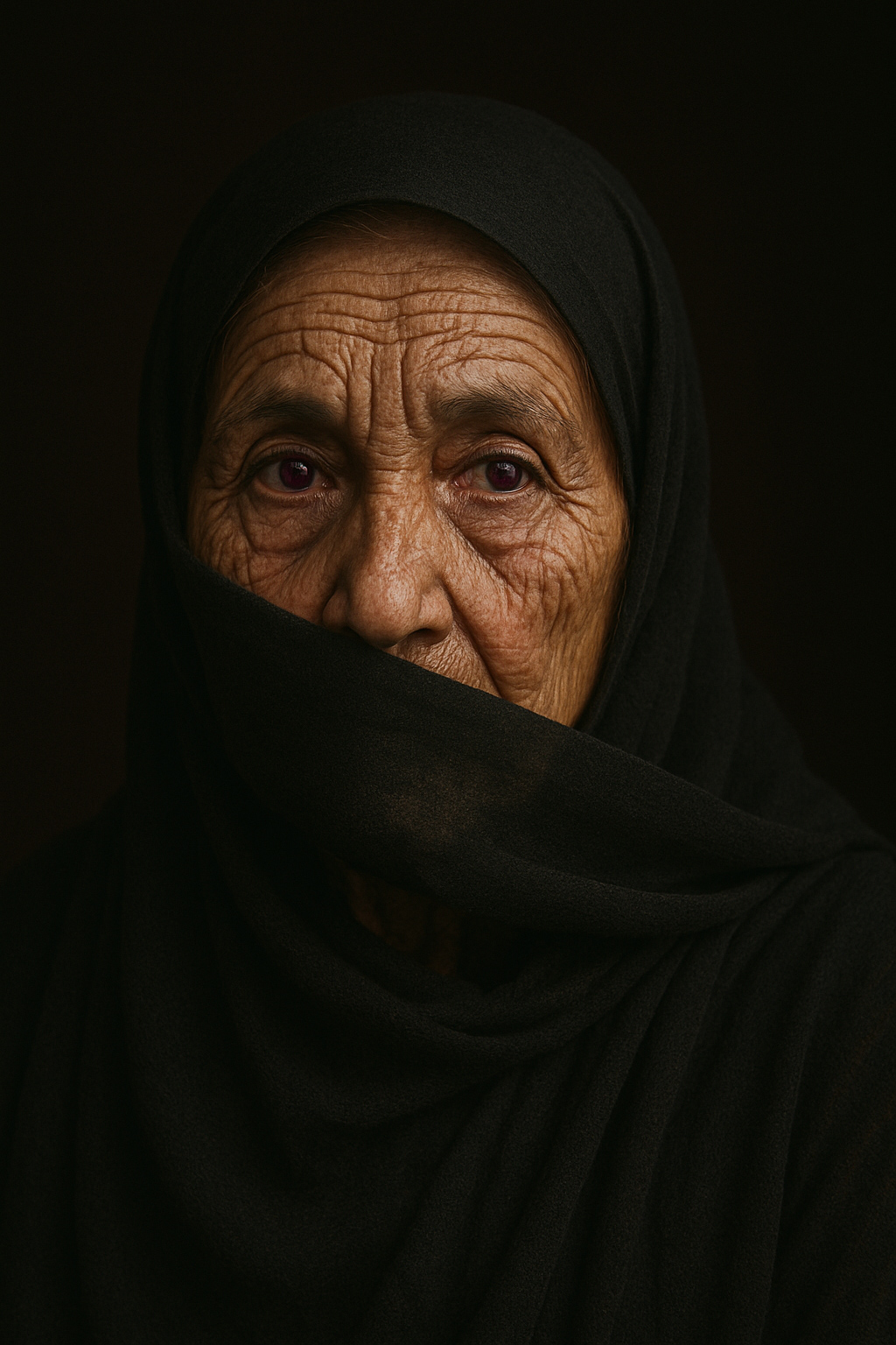 women in black
